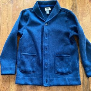 Boys Navy cardigan
